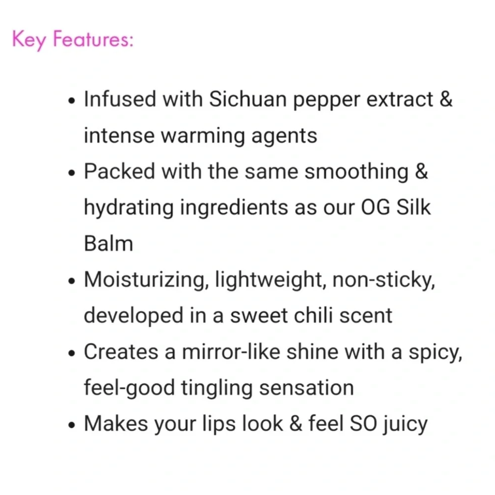 Huda Beauty Spicy Silk Plumping Balm